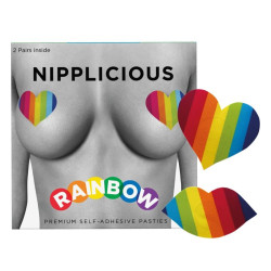 Nipplicious Heart Nipple Covers LGBT