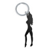 Women's Keychain with Opener Black