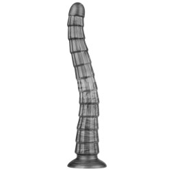 Vibrax Slider Anal Dildo with Vibration King Sized 14.5