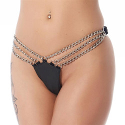 Briefs with Chains Black