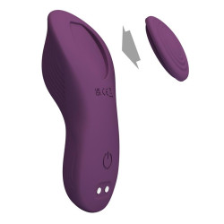 Mane Panty Vibrator with App Purple