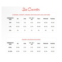 837-THC-1 Crotchless Thong Black