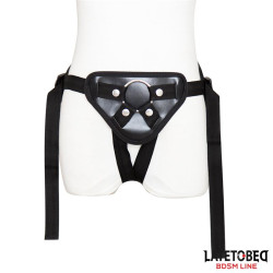 Strap-On Harness Wide Belt Adjustable