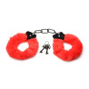 Furry Handcuffs Red