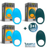 Pack Ringo Silicone Vibrating Ring with App
