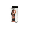 Top and Skirt Black One Size