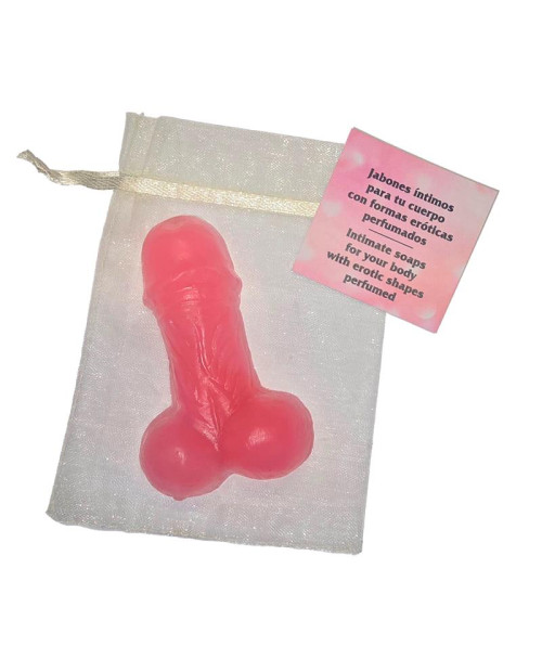 Penis Shaped Soap Pink 25gr