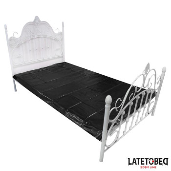 Waterproof Bed Sheet Black