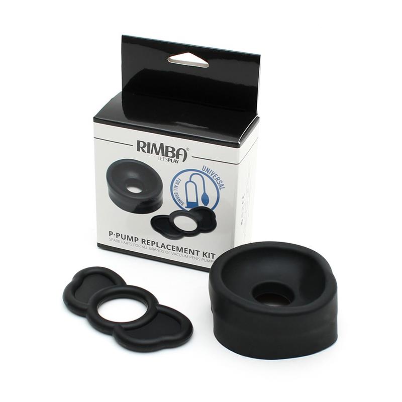 P-Pump Replacement Kit of 2 Rings - Black