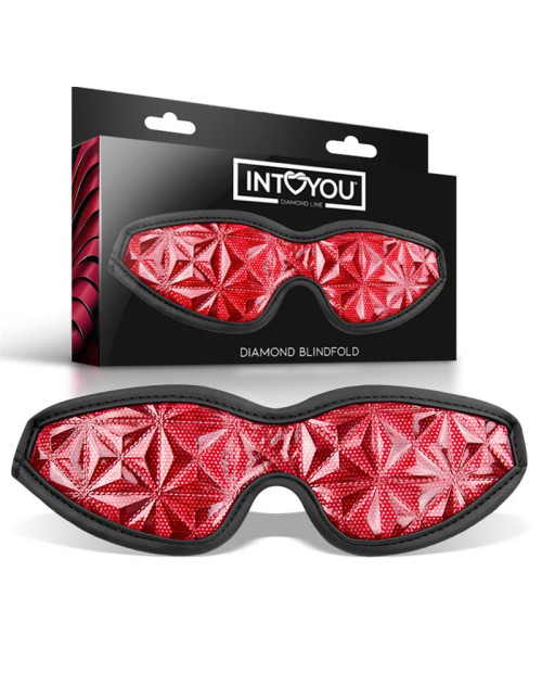 Blindfold Diamond Vegan Leather