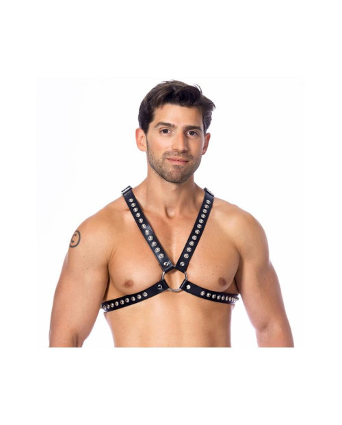 Cross Adjustable Leather Harness