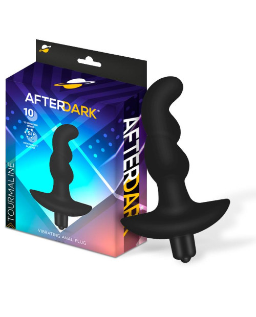 Tourmaline Vibrating Anal Plug