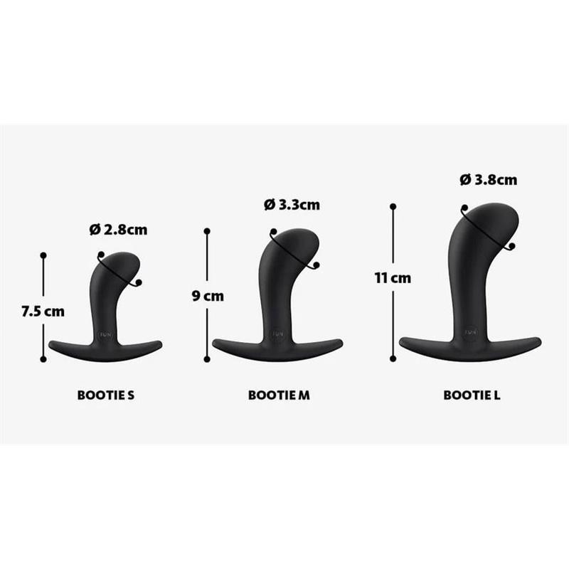 Bootie M Anal Plug Black