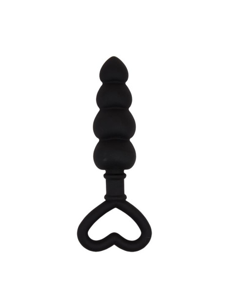 Beaded Luv Probe 15.6 x 3.4 cm Silicone Black