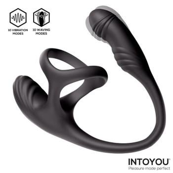 Kamber 360? Waving Vibrating Anal Plug and Cockring