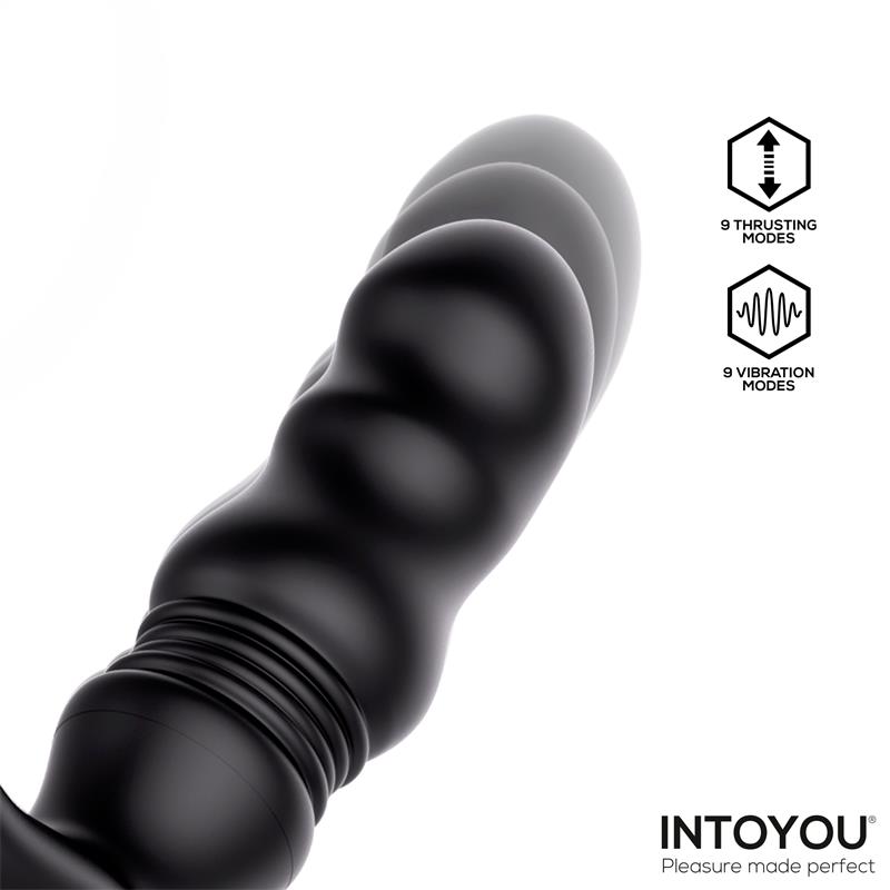 Womp Prostate Massager with Vibration, Thrusting and Remote