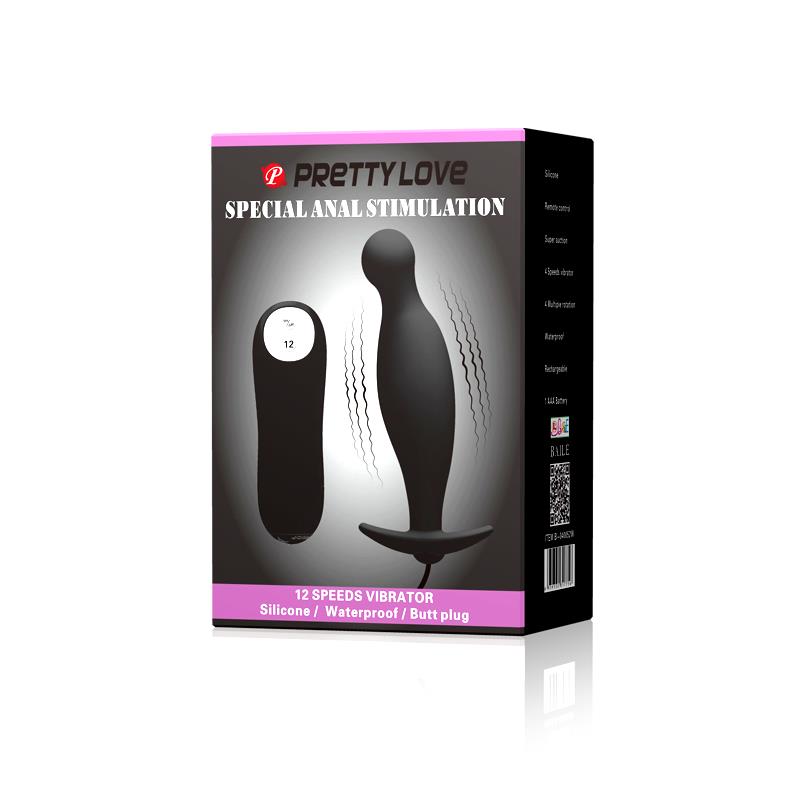 Plug Anal con 12 Patrones de Vibraci?n