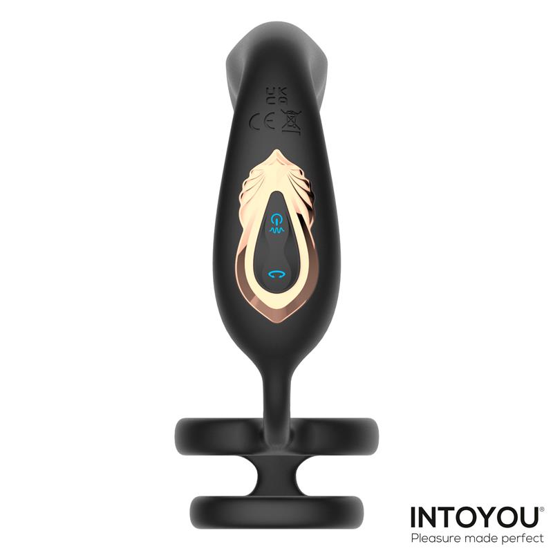Bruce Prostate Massager 360? with Double Cockring with Vibration