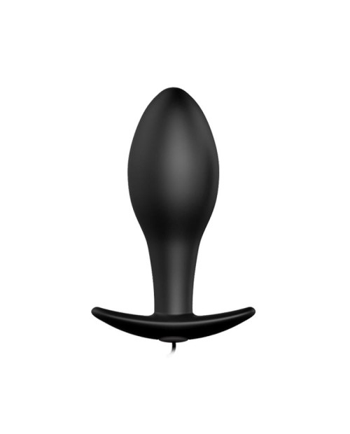 Anal Plug Black Anchor with Remote Control