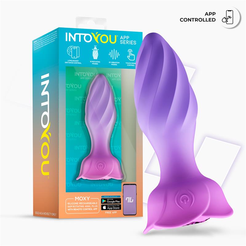 Moxy Butt Plug with Rotation 360? with App