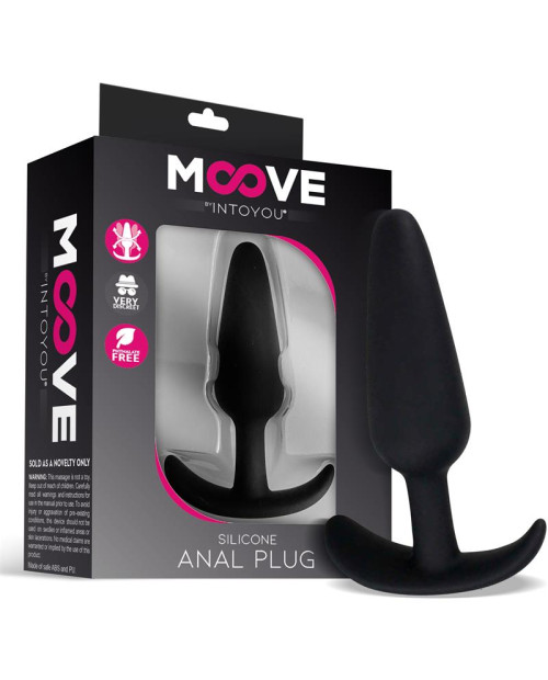 Silicone Butt Plug Small Black