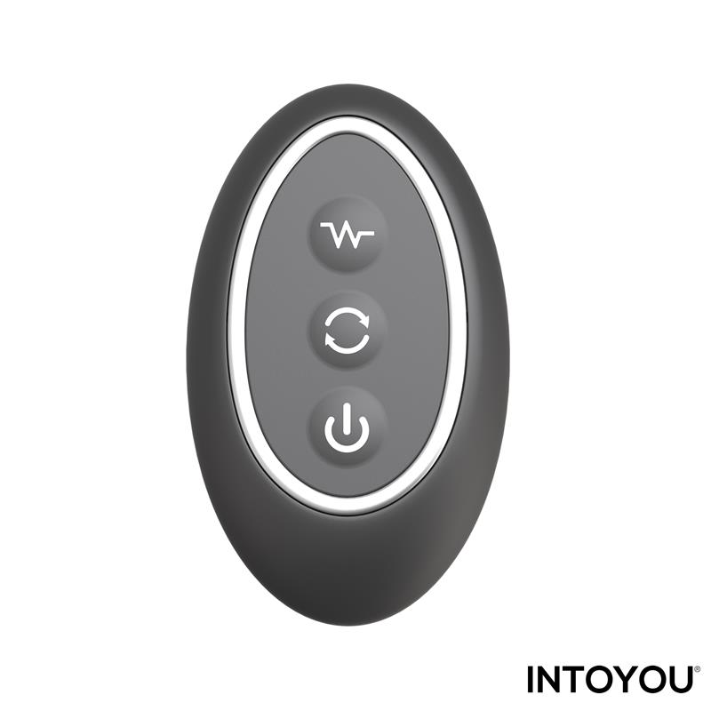 Klark Vibrating and Waving Butt Plug with Remote