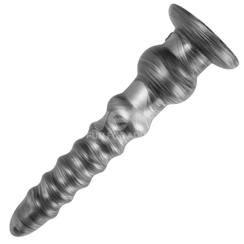 Vibrax Slider Anal Dildo with Vibration King Sized 12.5