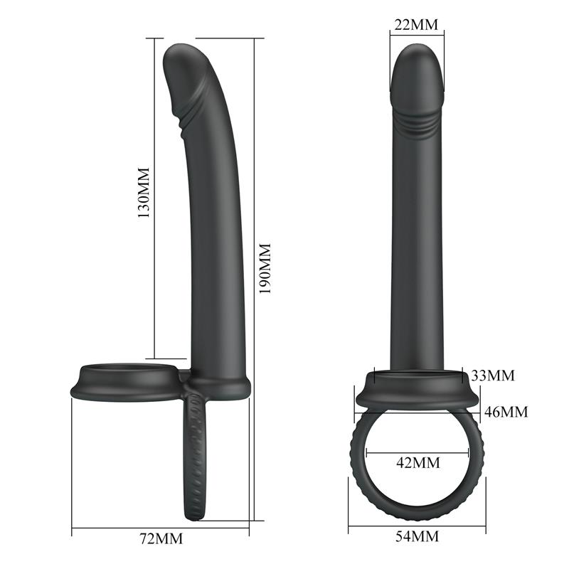 Moses Butt Plug with Cock Ring