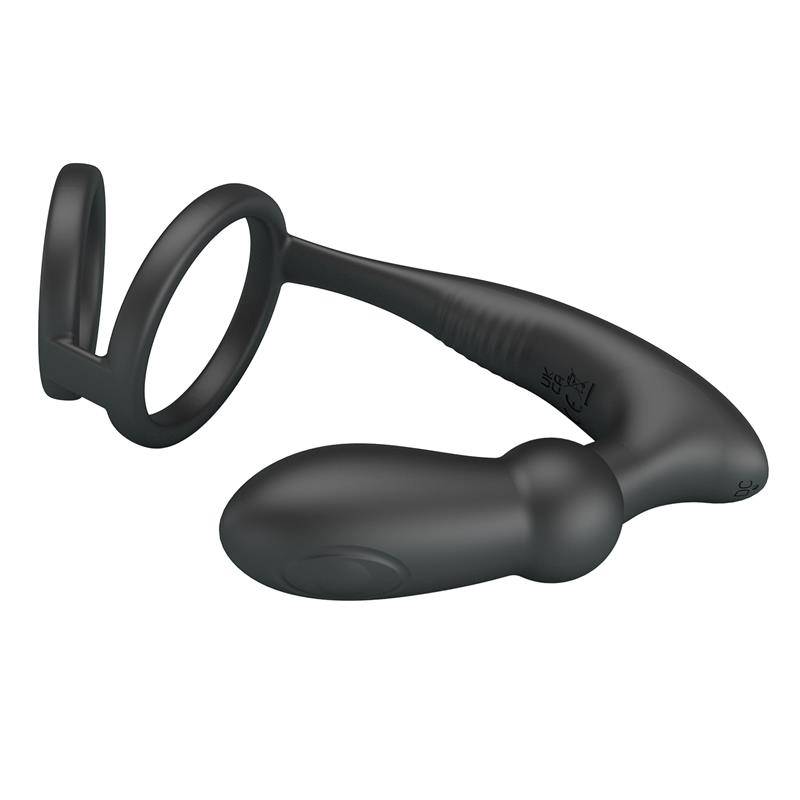 Emoni Vibrating Butt Plug and Cock Ring