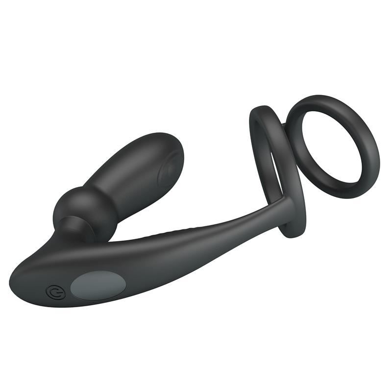Emoni Vibrating Butt Plug and Cock Ring