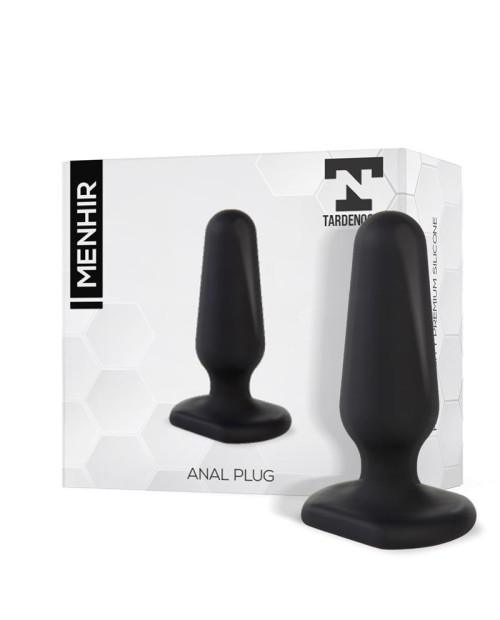 Menhir Anal Plug Silicone Black
