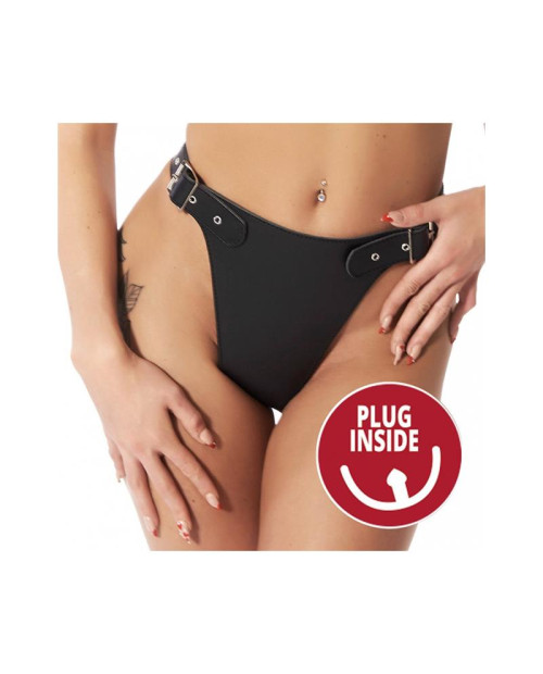 Adjustable Harness with Anal Plug