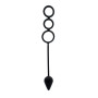 Anal Plug with Penis Rings Silicone
