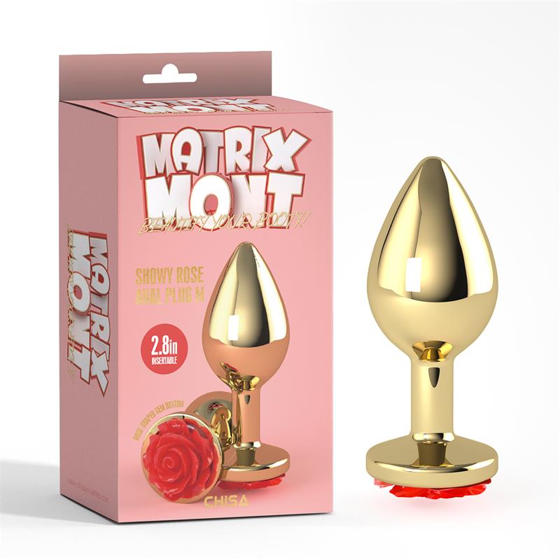Showy Jewel Anal Plug Size M