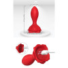 Vibrating anal plug with Rose Base
