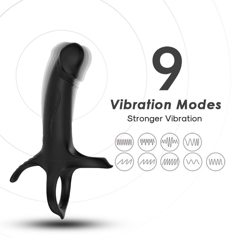 Double penetration Dildo with Vibration