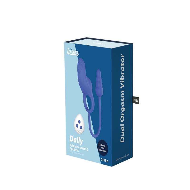 Dally Butt Plug with CockRing with Vibration