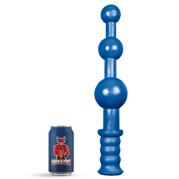Anal Trainer Handle triple beads 27.5 x 7.3cm