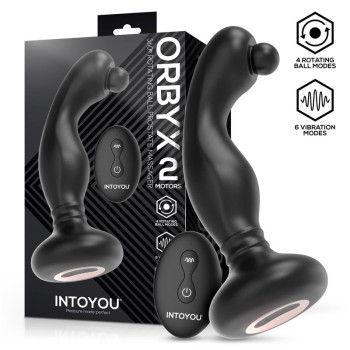 Orbyx Prostate Massager with Rotation, Vibration, and Remote Control