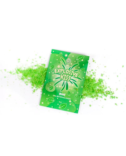 Oral Sex Popping Candies 1 Sachet Mint Flavor
