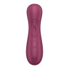 Pro 2 Gene 3 Liquid Air Technology Suction and Vibration App Connect Wine Red