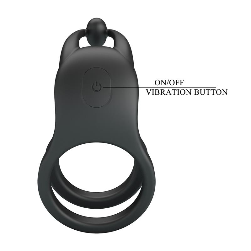 Goodwin Vibrating Double Cock Ring