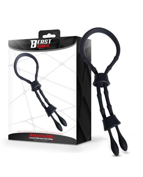 Lasso Adjustable Silicone Cock Ring
