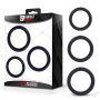 Set of 3 Penis Rings Silicone S, M and L