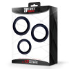 Set of 3 Penis Rings Silicone S, M and L