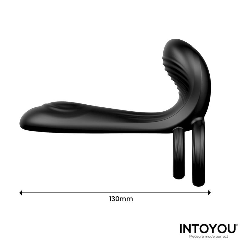 Synkox Girth Gainer Vibrating Double Cockring