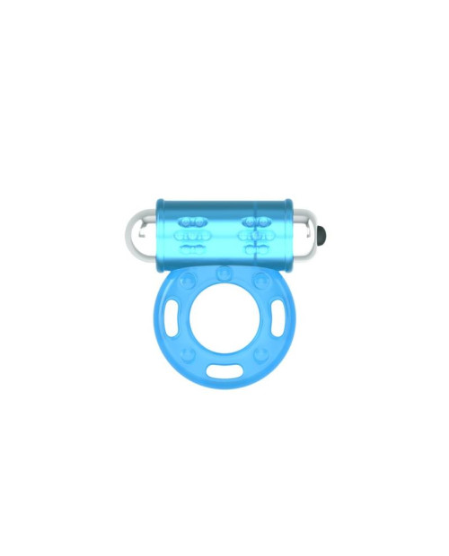 Lumino Play Vibrating Penis Ring Blue Light