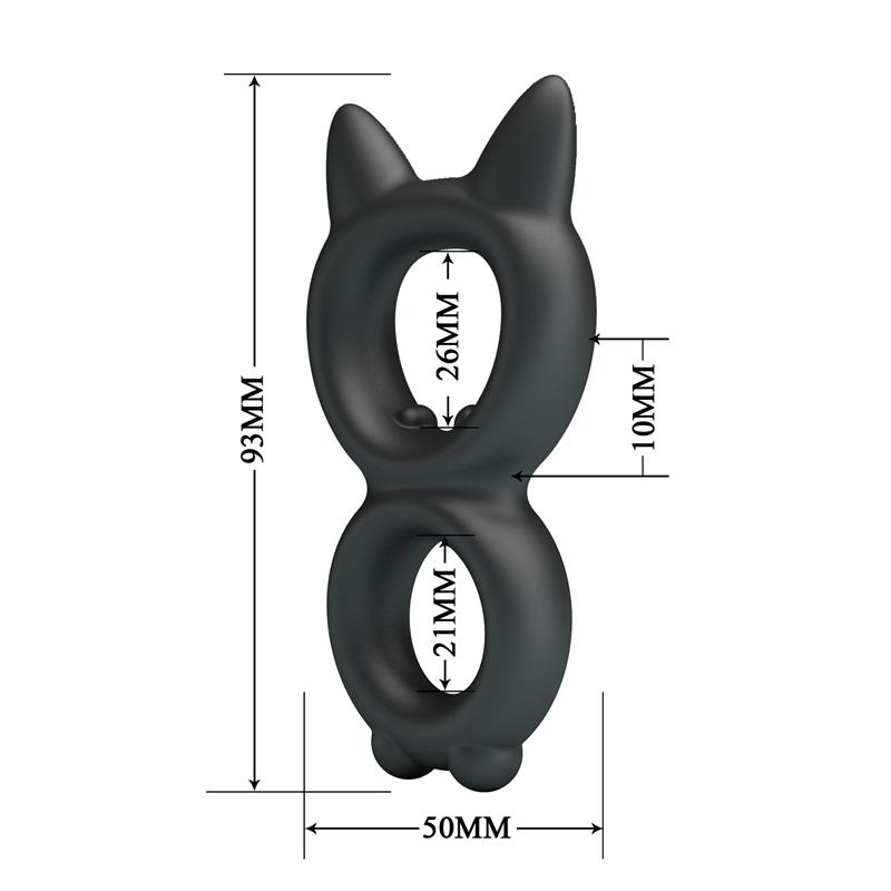 Toran Double Penis Ring Mod 20