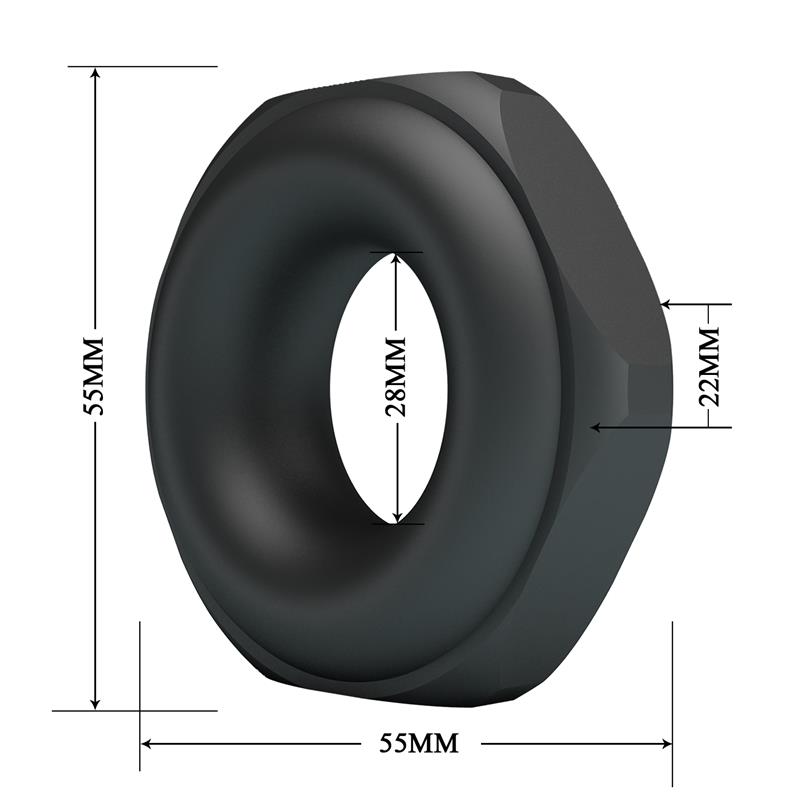Jarvius Cock Ring  Silicone Mod 14