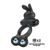 Yusuf Vibrating Penis Ring with Steel Beads 2x33gr